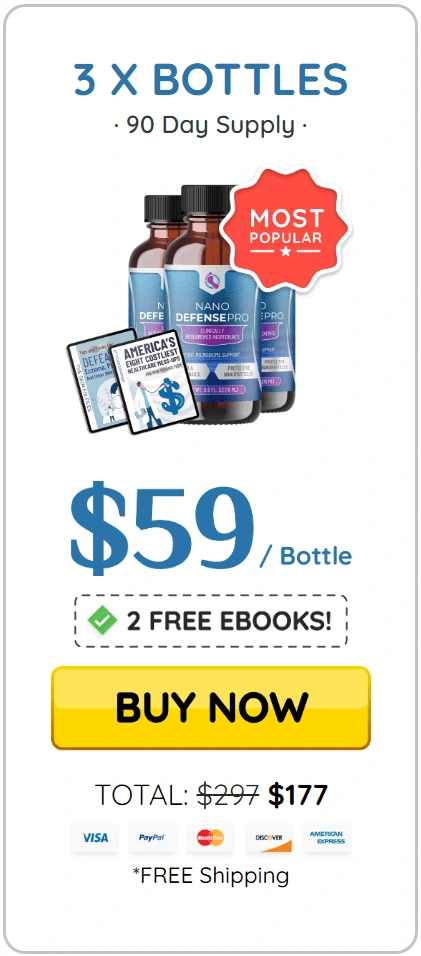 Nano Defense Pro buy 3 Bottle